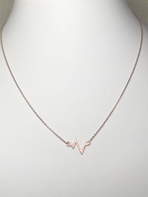 EKG Heartbeat Necklace