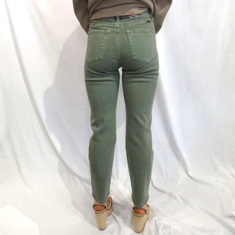 Super High Rise Avril Jeans - Olive