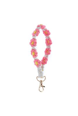 Flower Wrist Keychain