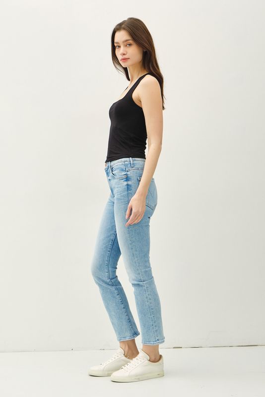 Spandex Square Neck Tank