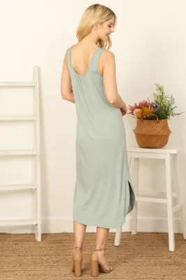 Tara Maxi Dress - Sage