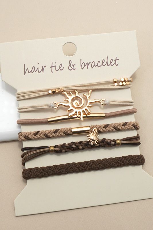 Boho Bracelet Hair Ties (Multiple Colors)