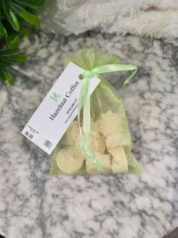 Hazelnut Coffee Wax Melt Bag