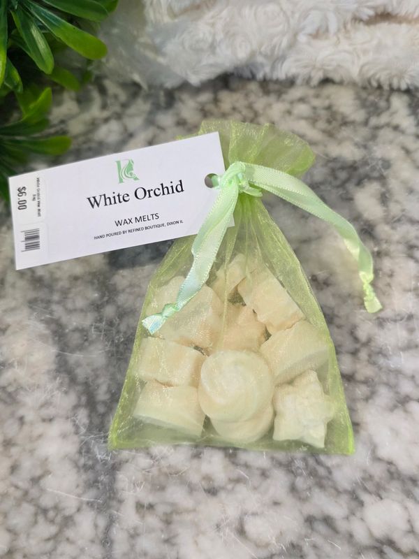White Orchid Wax Melt Bag
