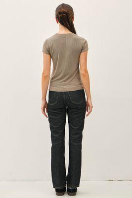 Raina Ribbed Tops (Multiple Colors)