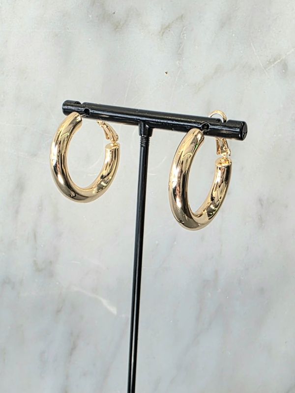 Thick Small Hoops