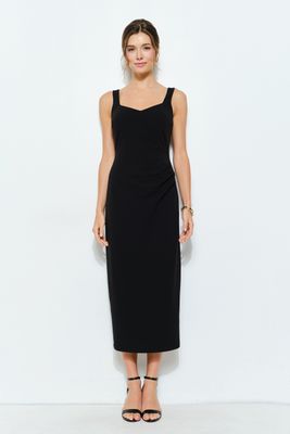 Angie Princess Cut Dress - Black