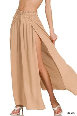 Liina Maxi Skirt - Camel