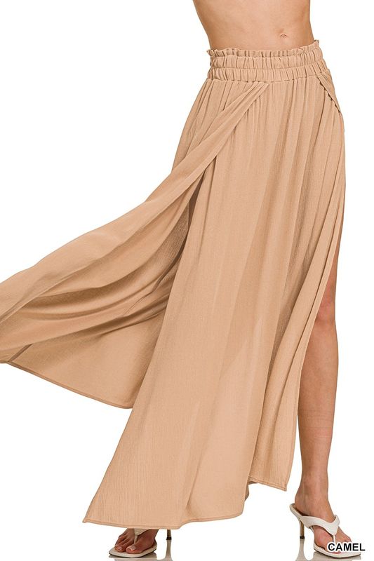 Liina Maxi Skirt - Camel