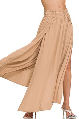 Liina Maxi Skirt - Camel
