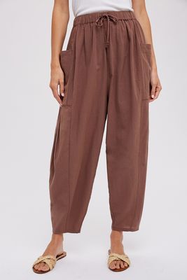 Faye Harem Pants - Mocha