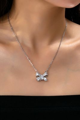 Silver Sparkling Necklace