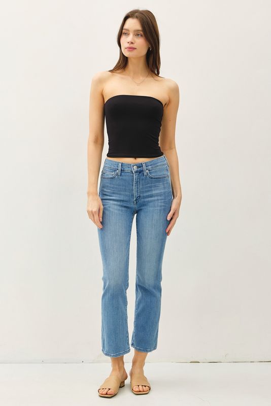 Basic Bandeau Top - Black