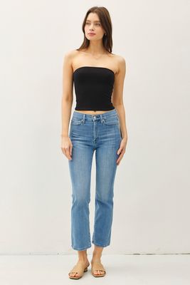 Basic Bandeau Top - Black