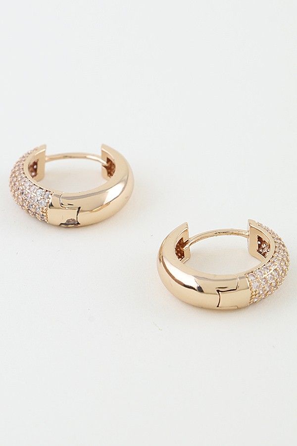 CZ Hoop Earrings