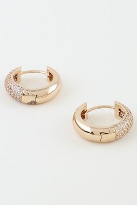 CZ Hoop Earrings