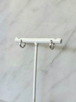 Sterling Silver Hinged Hoop - Thin