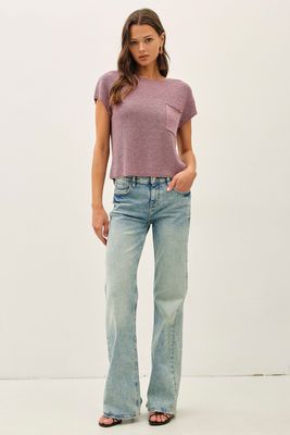 Destiny Knit Top - Iris