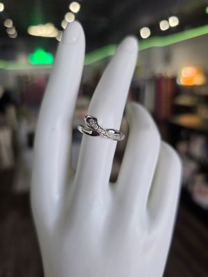 Silver Snake Ring