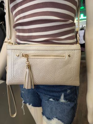 Double Zipper Clutch