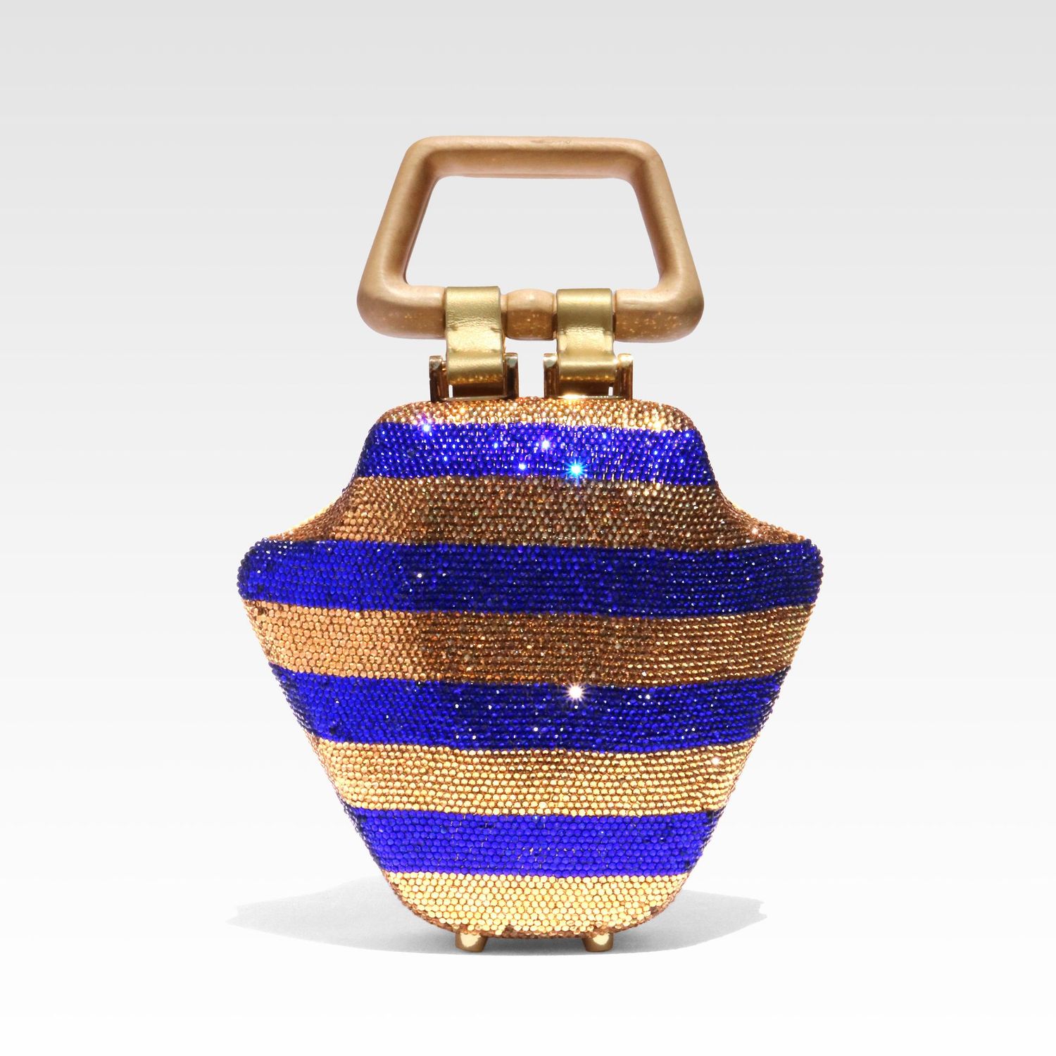 The Crystal Tutankhamun in Royal Stripes