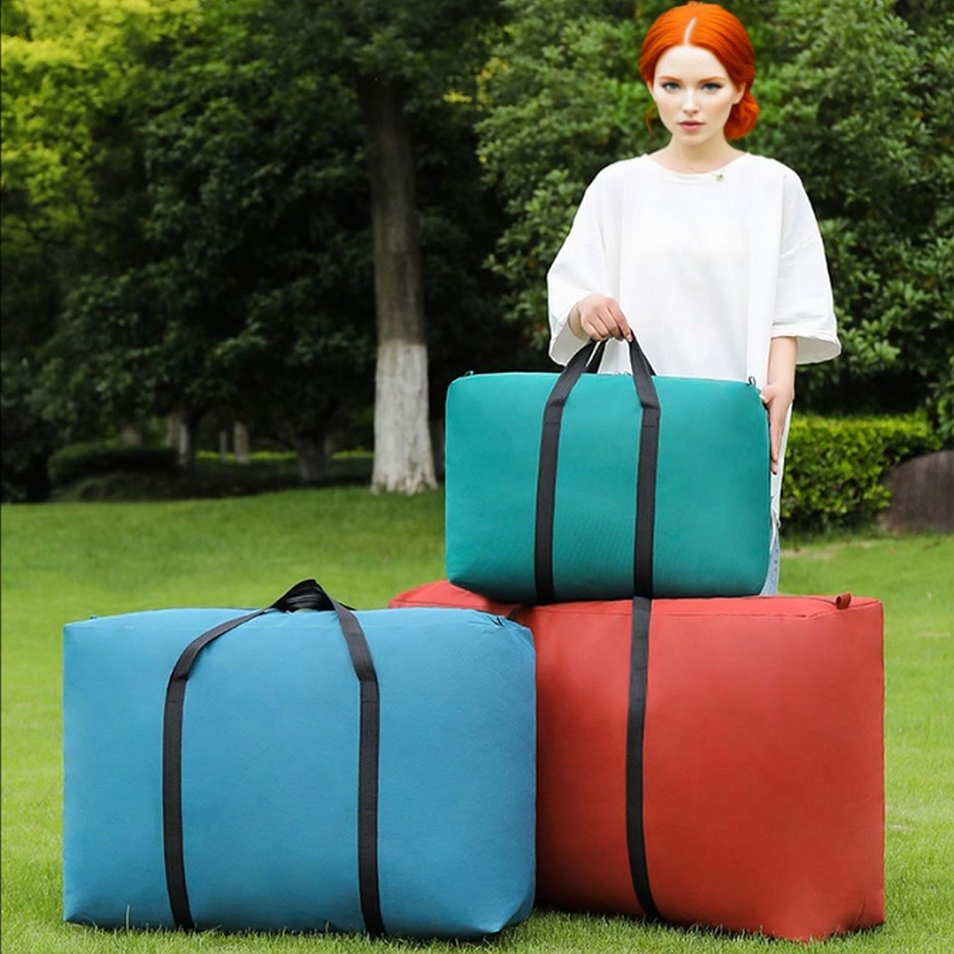 Reusable Extra Large Capacity Moving Bag, Storage, Waterproof, Dustproof, Moisture proof