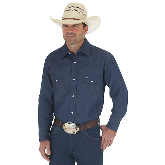 WRANGLER 70127MW L/S SNP DEN