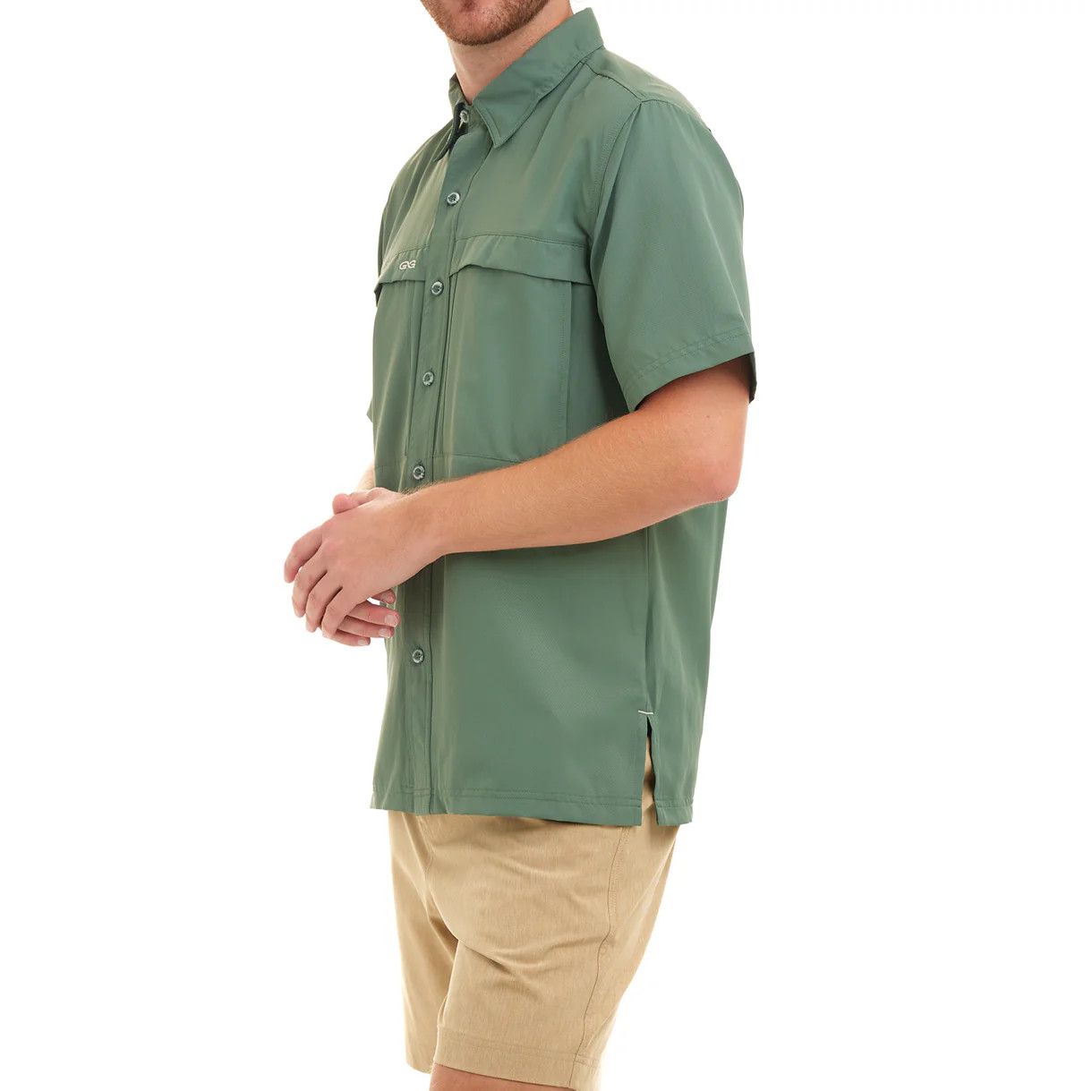 GAMEGUARD S/S EXPLORER SHIRT, Color: IRONWOOD, Size: SM