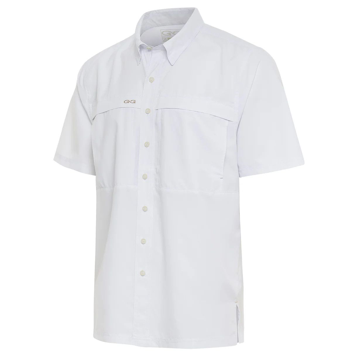 GAMEGUARD ORIGINAL S/S MICROFIBER, Color: WHT, Size: SM