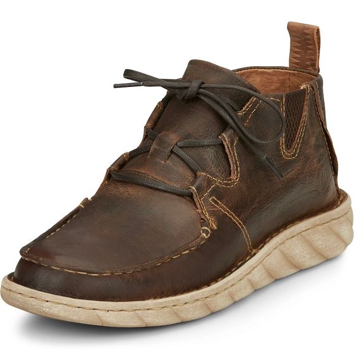 Estancia Lace Up Casual Shoe - Tan | Tony Lama