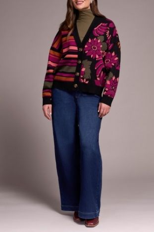 TRIBAL COMBO JACQ SWTR CARDIGAN