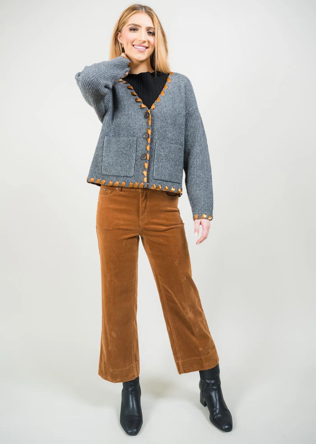 Sierra Ribbon Weave Cardigan | Lisette