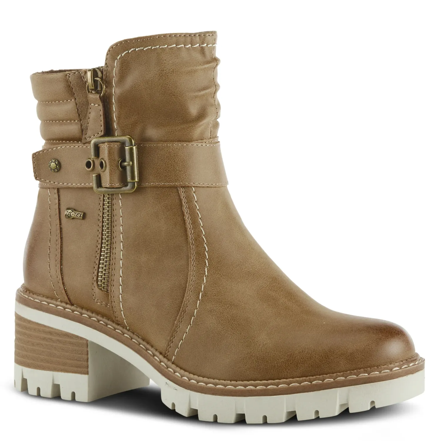 Smokies Ankle Booties - Taupe | Spring Step