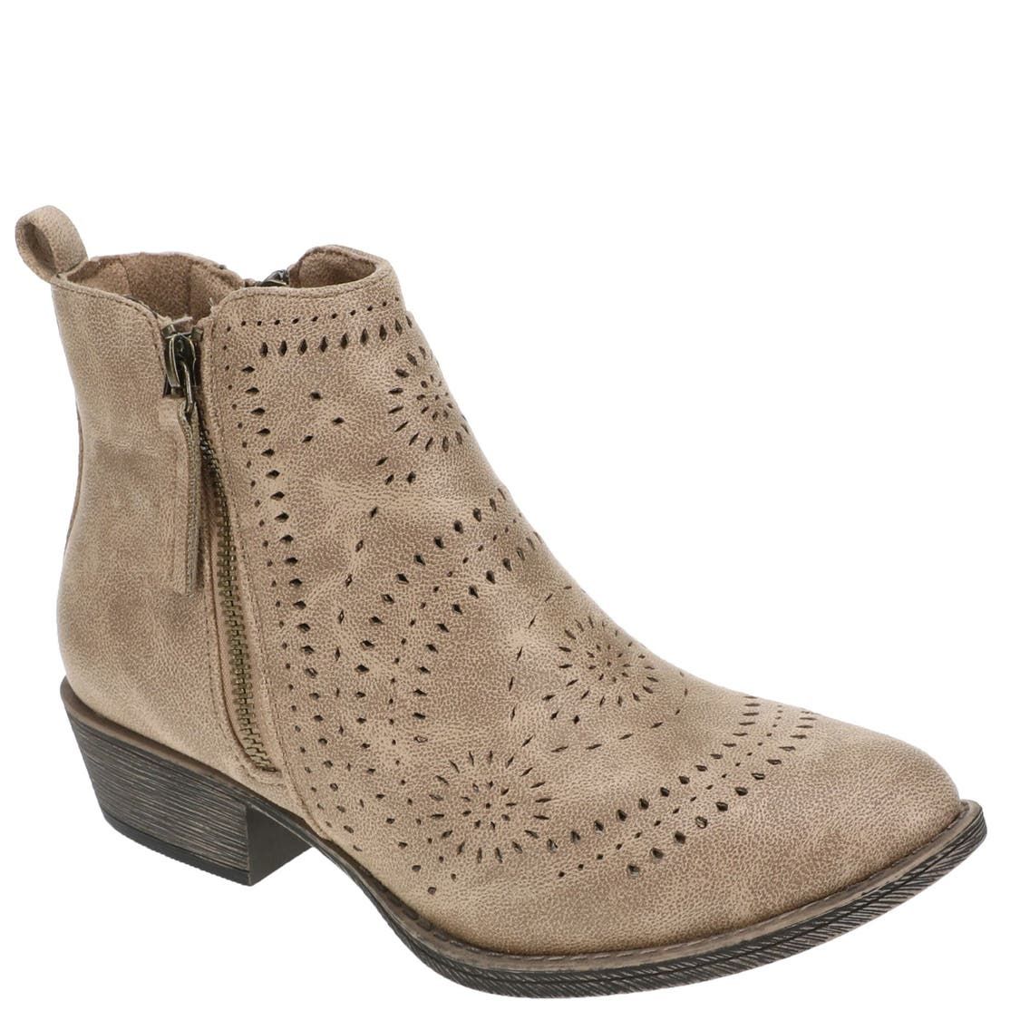 Lizette Laser Cut Booties | Very G