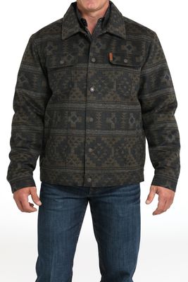 CINCH CHARC AZTEC TRUCKER JKT