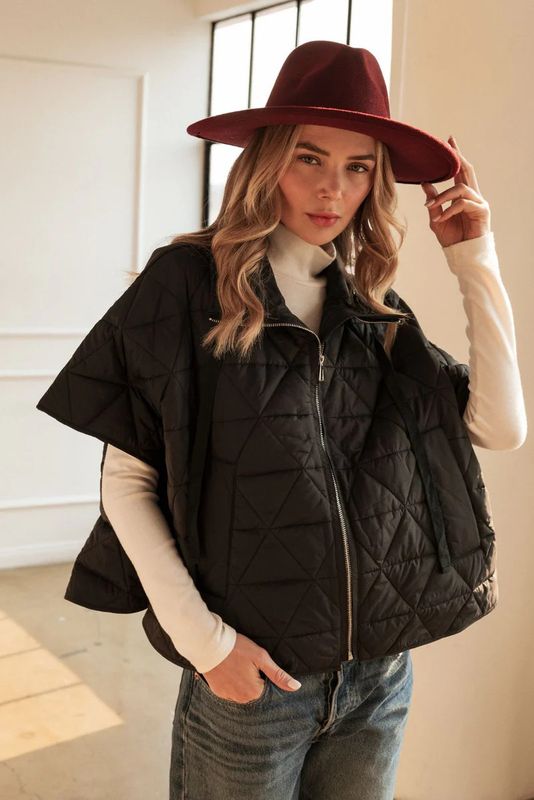 JOH PUFFER CAPE /VEST