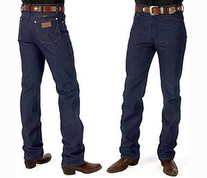 Men's Wrangler Cowboy Cut Rigid Slim Fit Jean | 936DEN, Size: 28 X 30