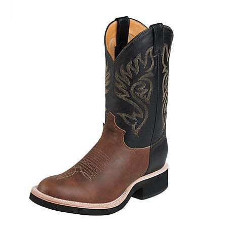 JUSTIN | PALUXY 5008 MENS TEKNO CREPE WESTERN BOOT