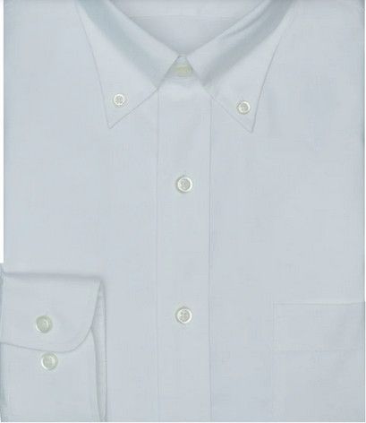 COOPER &amp; STEWART | MENS BUTTON DOWN 100% COTTON NON IRON DRESS SHIRT