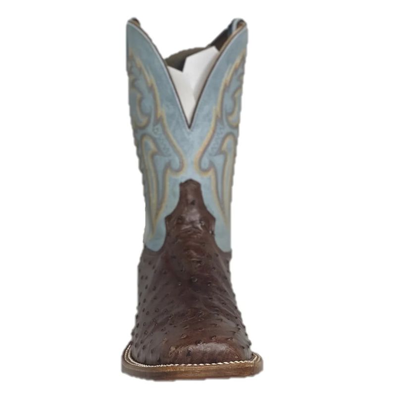 TONY LAMA | MENS JACINTO EP6093  FULL QUILL OSTRICH WESTERN BOOT