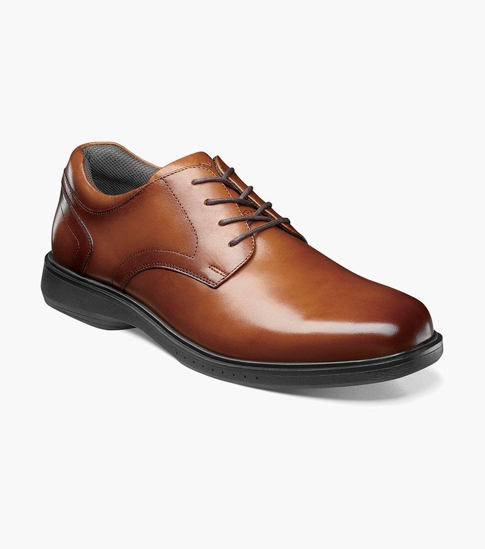 NUNN BUSH | MENS BROWN  OXFORD DRESS SHOE 84842 | $55.00