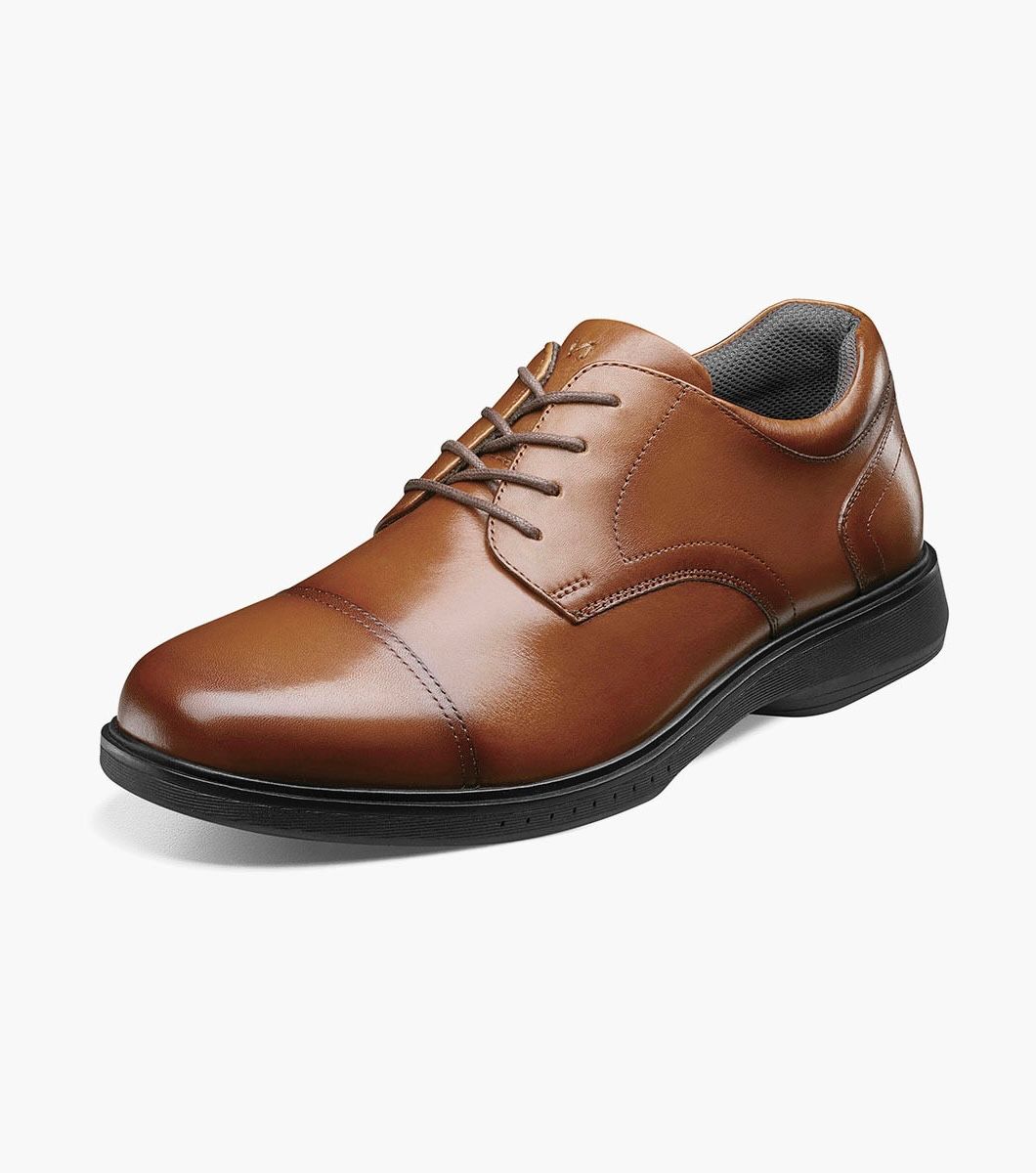 Men’s Kore Pro Cap Toe Lace Up Dress Shoe | Nunn Bush 84922