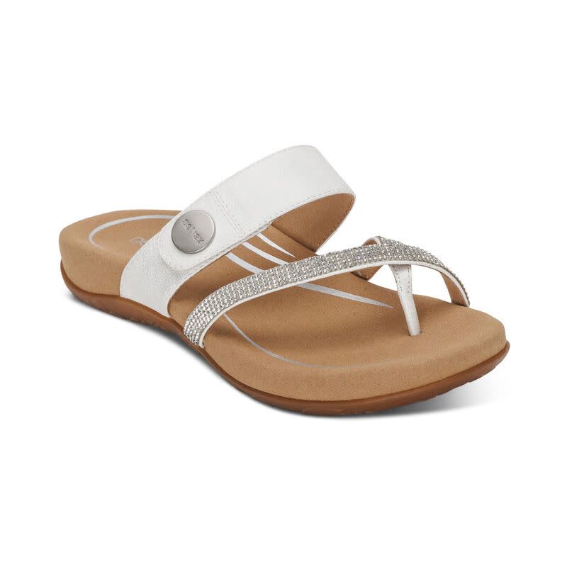 AETREX | IZZY WOMENS ADJUSTABLE SLIDE SANDAL