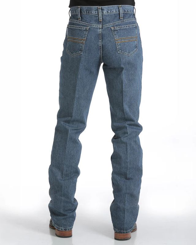 CINCH | MENS SILVER LABEL  MED STONE WASH JEAN