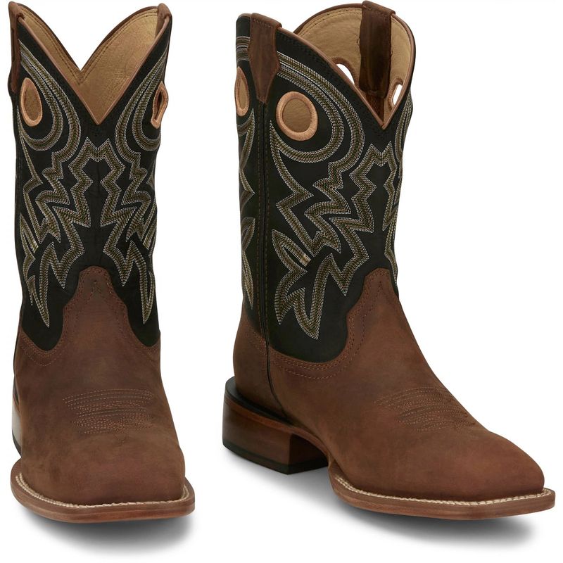 JUSTIN | BIG NEWS  FN7021 MENS 11” WALNUT BROWN WESTERN BOOT
