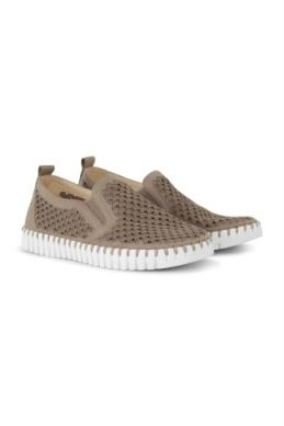 ILSE JACOBSEN | WOMENS TULIP 140 PERFORATED FLAT SHOE