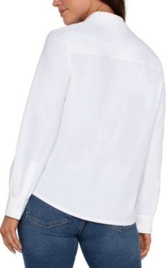 LIVERPOOL | WOMENS LONG SLEEVE STRETCH KNIT SHIRT