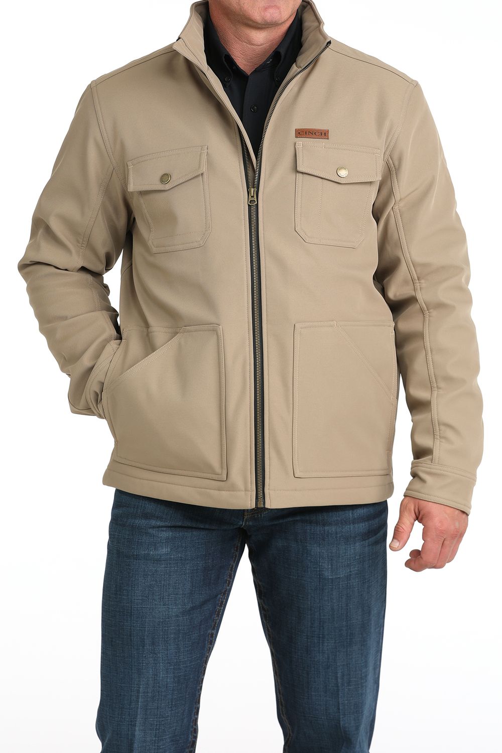 CINCH | MENS TAN CONCEAL CARRY BARN JACKET