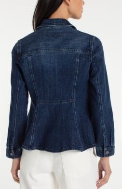 LIVERPOOL | WOMENS DENIM FIT AND FLARE JACKET