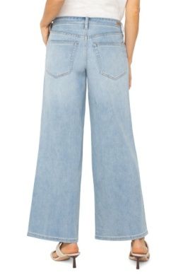 LIVERPOOL | THE WEEKENDER WOMENS SOFT DENIM WIDE LEG PANT